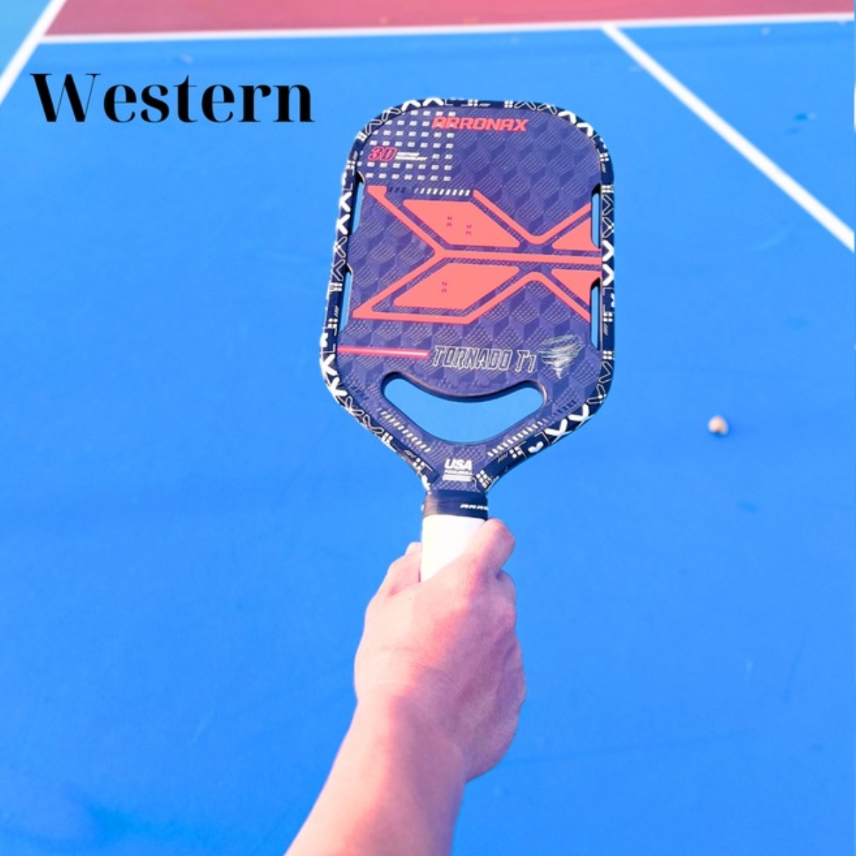 Cách Cầm Vợt Pickleball kiểu western