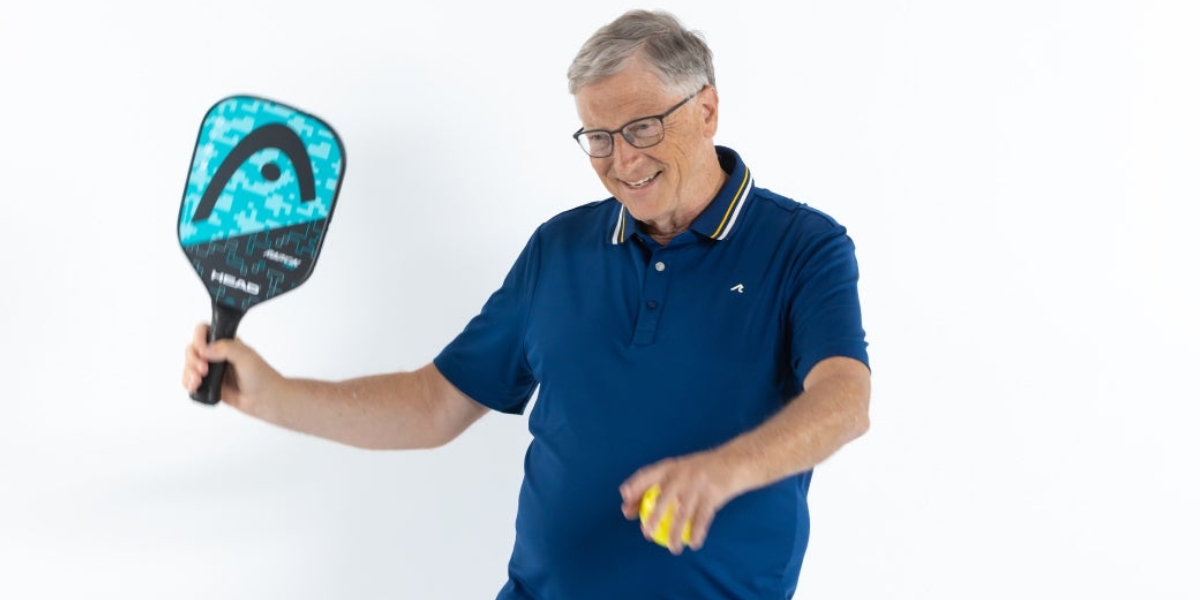 bill gates chơi pickleball