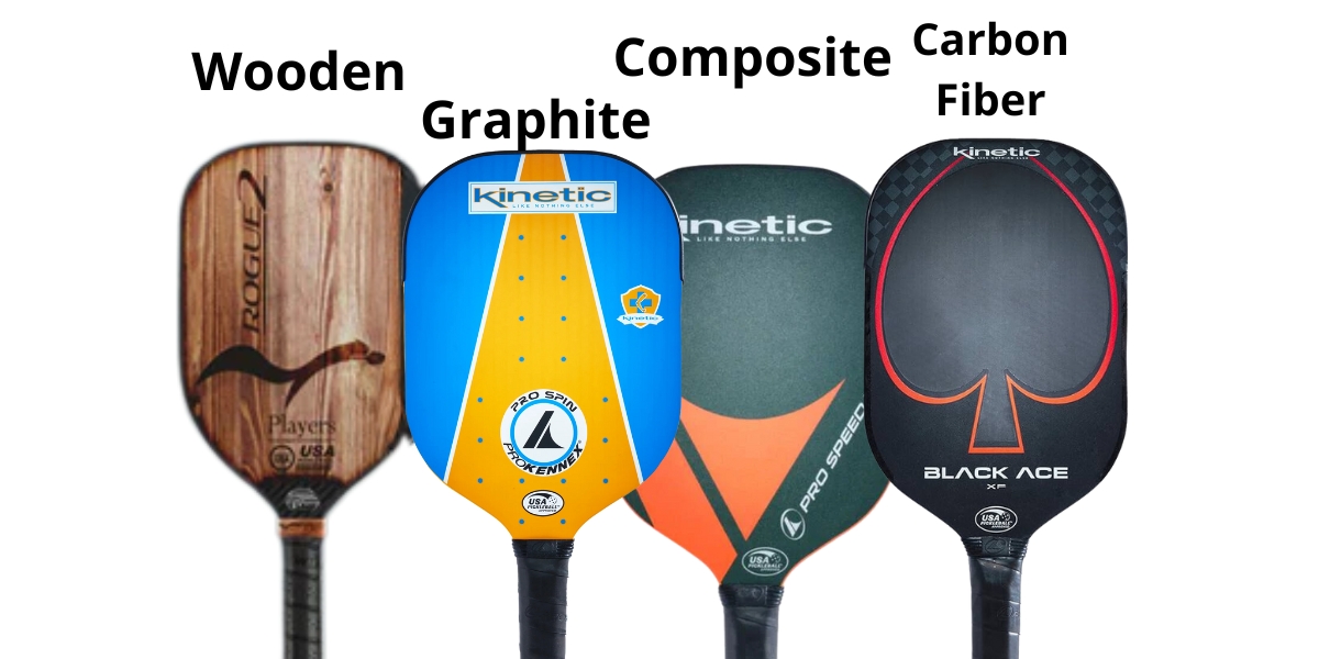 Các vật liệu làm nên vợt pickleball