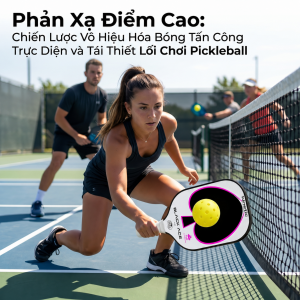 Phản Xạ Điểm Cao: Chiến Lược Vô Hiệu Hóa Bóng Tấn Công Trực Diện và Tái Thiết Lối Chơi Pickleball