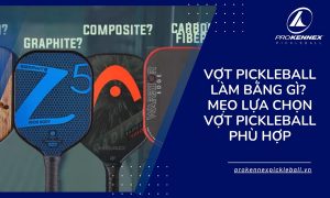 ảnh đại diện vợt pickleball làm bằng gì