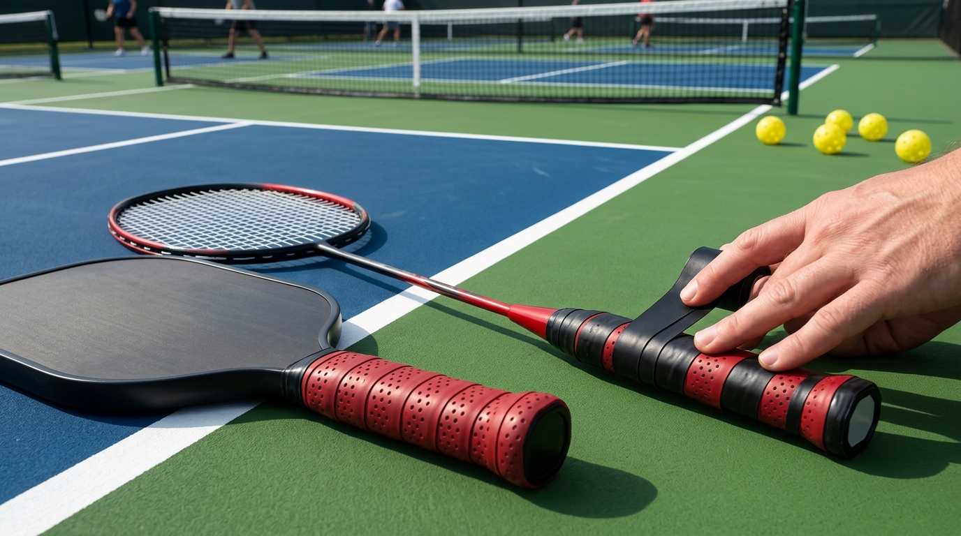 [Video] Chơi cầu lông nhưng nay sẽ thử quấn cán bên pickleball #caulong ... - Làm thế nào để áp dụng thành công kỹ thuật